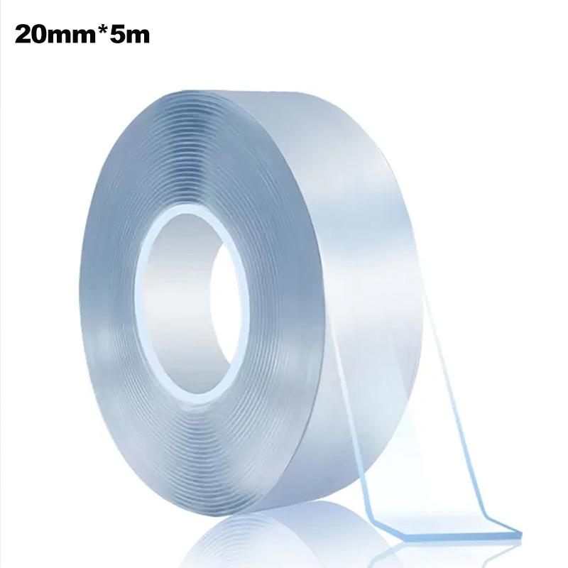 Multifunctional Double Sided Adhesive Tape Waterproof Reusable Wall Stickers Transparent Strong Sticky Glue Car Bathroom Kitchen