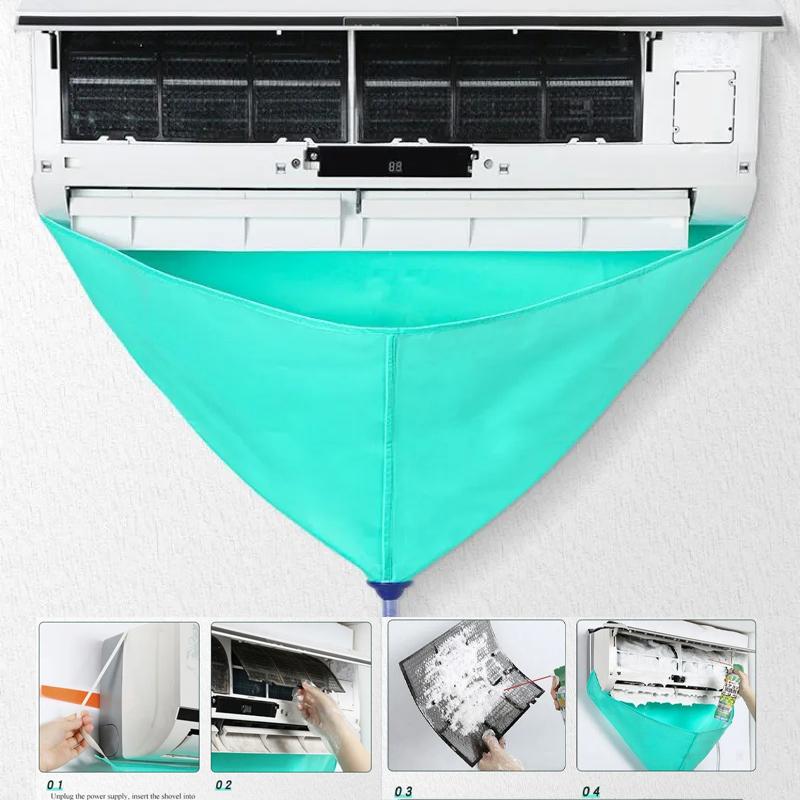 Air Conditioner Cleaning Bag Kit With Drain Water Pipe Set Of Cleaning Tools Leak-proof Air Conditioning Cleaning