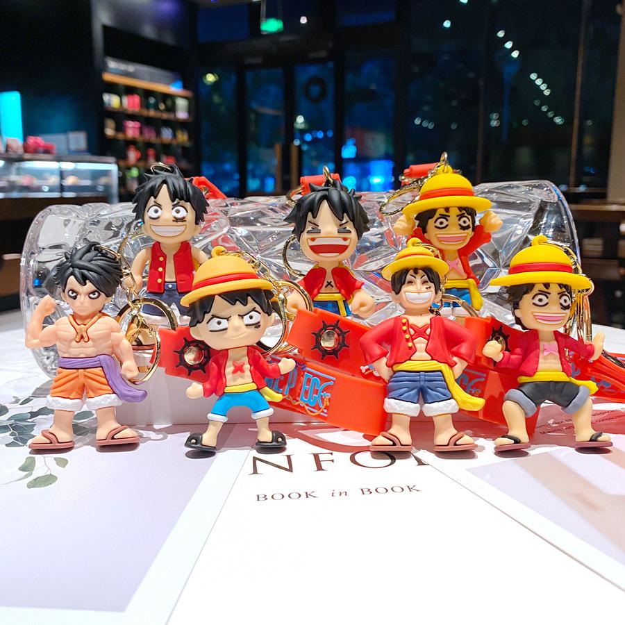 Cartoon Keychain, Animation Peripheral Pendant, Car Schoolbag, Keychain, Foreign Trade Small Gift.
