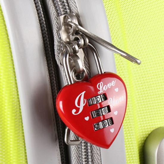 Милый замок в форме сердца Love Lock Rotary Number навесной замок бытовые аксессуары