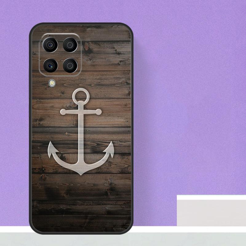 Якорь лодка для Samsung Galaxy M15 M55 M13 M33 M53 M21 M31 M51 M30s M20 M14 M34 M54 M12 M32 M52 чехол