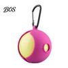 Golf Ball Travel Case Silicone Cover with Carabiner, Portable Standard Holder, Scratch-resistant Carrier Protective Sleeve, Accessories, Gift