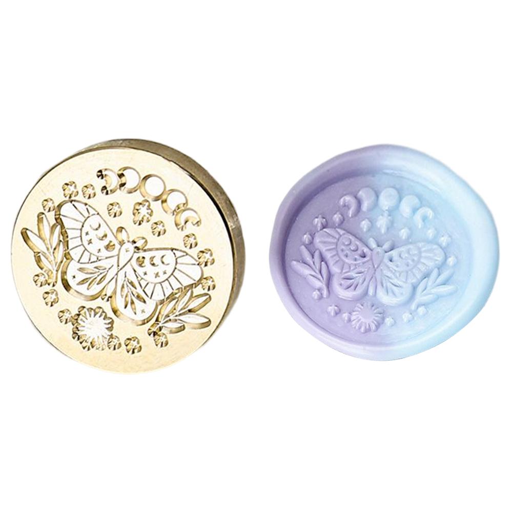 Штамповая головка серии Star Moon DIY, медная головка для ручного счета для подарка, скрапбукинга