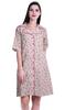 Womens Night Shirt For Sleeping Printed Sleepwear Nightdress-S-XXL