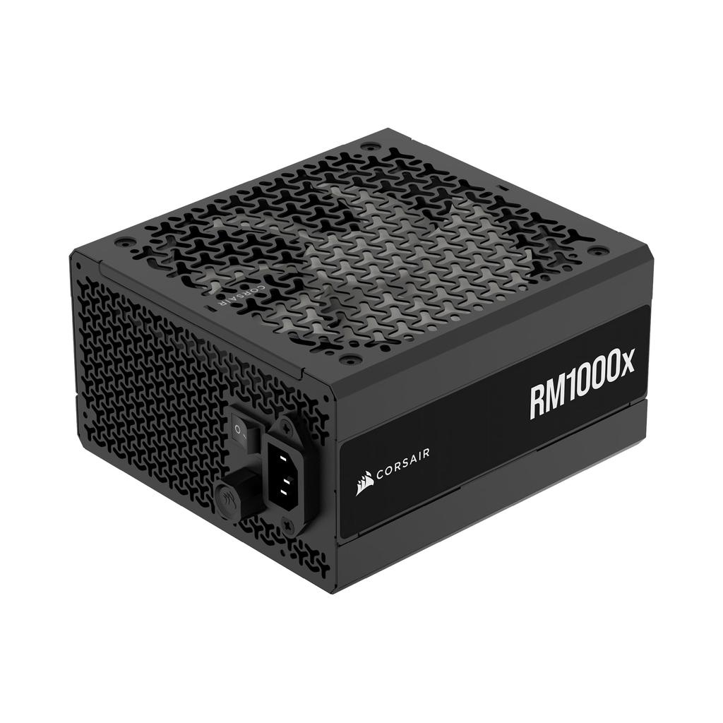 CORSAIR RM1000x 2024 Model PC Power Supply Unit 1000W Compatible 80PLUS Gold Certified Full Modular 12VHPWR Cable Included ATX3.1 PCIe5.1