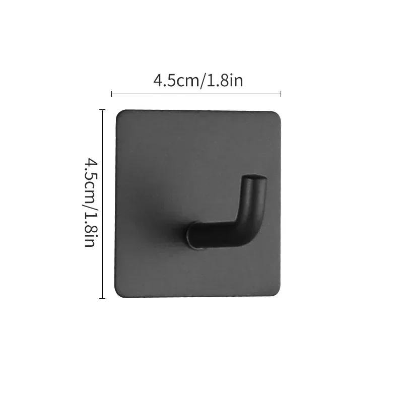 Крючки для настенного крепления, сантехника, фурнитура для ванной комнаты, крючки для халатов, алюминиевый многоцелевой органайзер для дома, держатель для полотенец и ключей