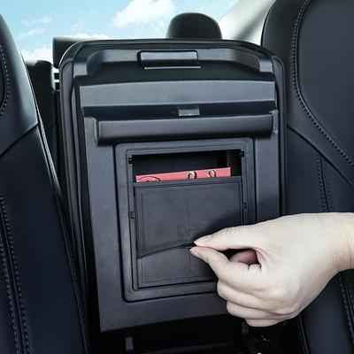 Tesla Model 3 Y Органайзер для центральной консоли Подлокотник Скрытый ящик для хранения автомобильных аксессуаров Авто Держатель подлокотника Коробка