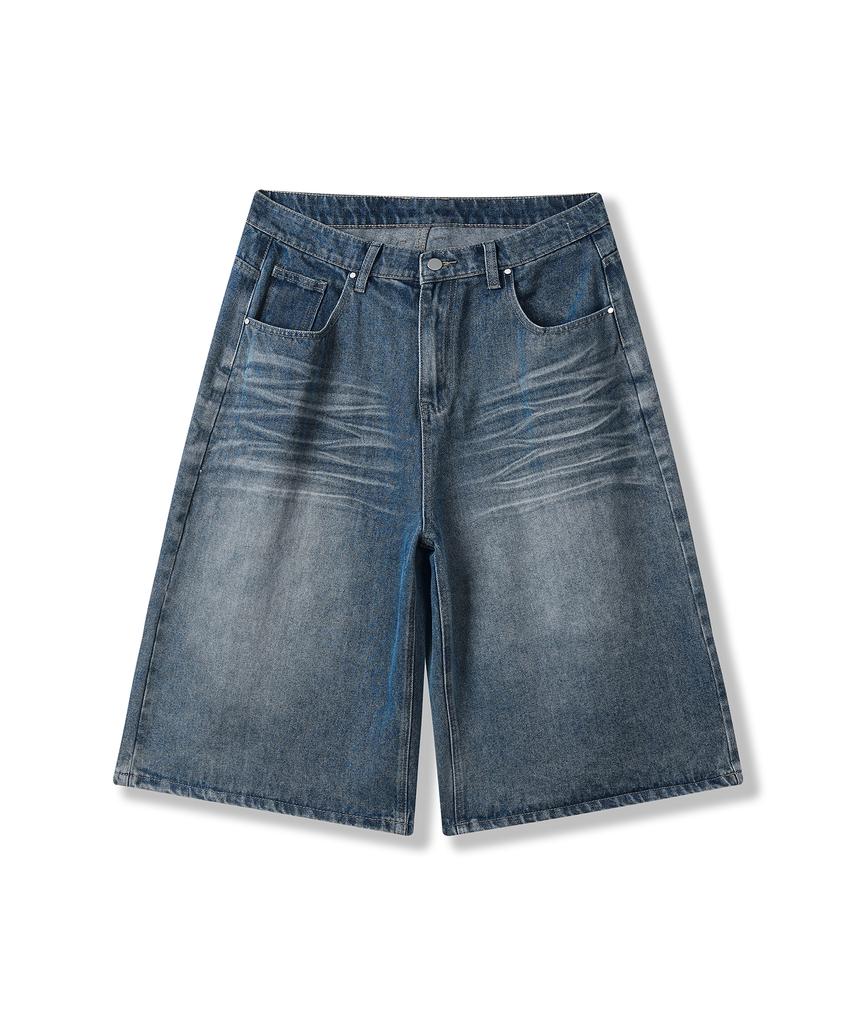 Джинсовые шорты-бермуды Descheuis Everyday Washed Винтажный синий (Тип А)