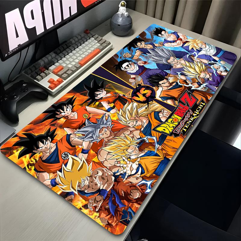xcm Mouse Pad DBZ Rug Gamer Large Computer Notebook Pc Mousepad Carpet Gaming Accessories Keyboard Dragon Ball Z Desk Mat