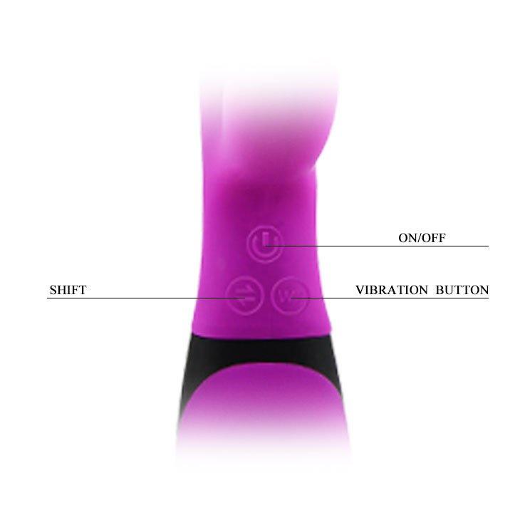 Pretty Love Brian Air Sensor Pressure Controlled Silicone Vibrator