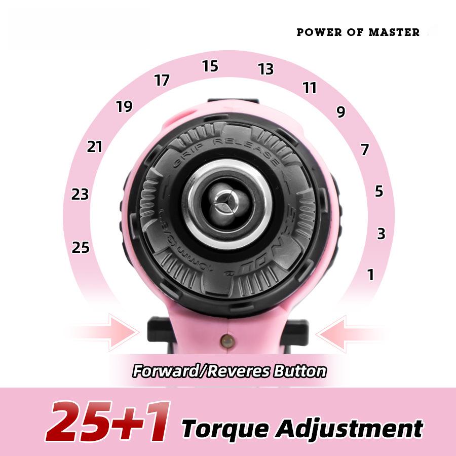 Набор из аккумуляторной электрической отвертки и дрели Hilda 12 В