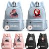 Anime Backpack Knapsack Kids Boy Girl Printed School Bag Teenager Student Cartoon Bookbag Outdoor Rucksack