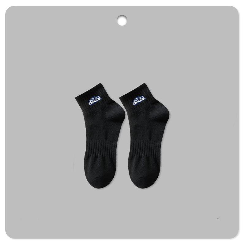 Men's Zhuji Basketball Ankle Socks - Deodorant & Sweat-Absorbent for Spring/Autumn