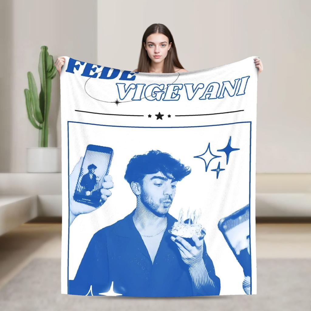 Плед Fede V-Vigevani Плюшевый Детский Взрослый Фланелевый Плед Для Дивана Кресла Софы Кровати Теплый Мягкий Индивидуальное Качество