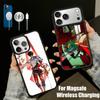Z-ZagreuS-S Игра H-Hade-eES Чехол для телефона для iPhone17,16,15,14,13 Plus,Pro Max Магнитный для Magsafe Беспроводной зарядки