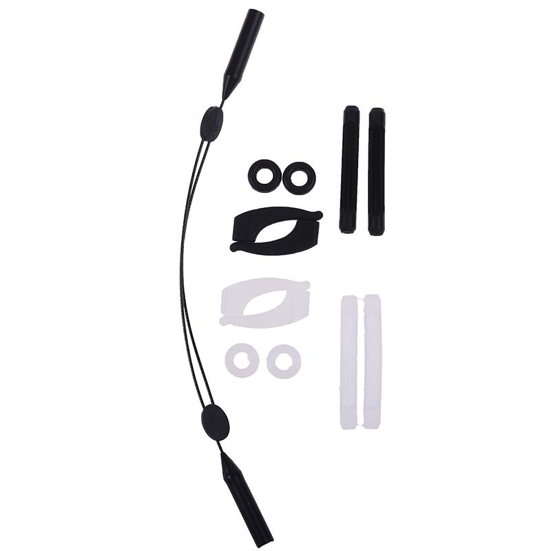 Silicone Anti-Slip Eyeglass Ear Hooks Retainers Nose Pads For Eyeglasses