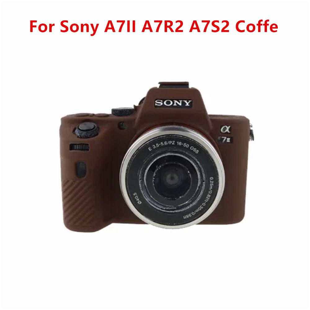 Мягкий силиконовый защитный чехол для корпуса камеры для Sony A7R5 A7R4 A7M4 A7R3 A7R2 A7S2 A72 ZVE10 ZV1F ZV1F M2