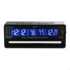 Car Auto LCD Backlight Digital Clock and Outside Temperature Voltage Alarm
