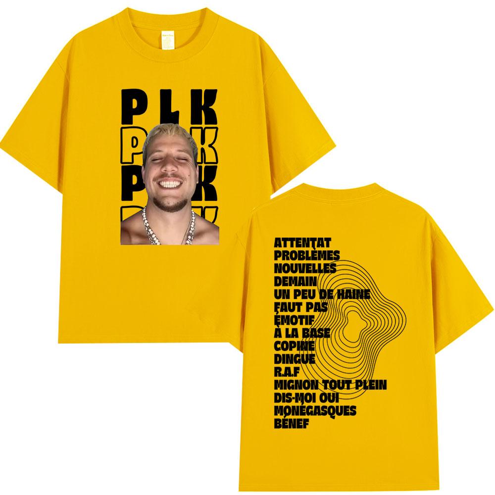 Rapper Plk FACE Tshirt Unisex Women Clothing Fashion Vintage Hip Hop Tshirts Casual 100 Cotton Short Sleeves T Shirts Streetwear