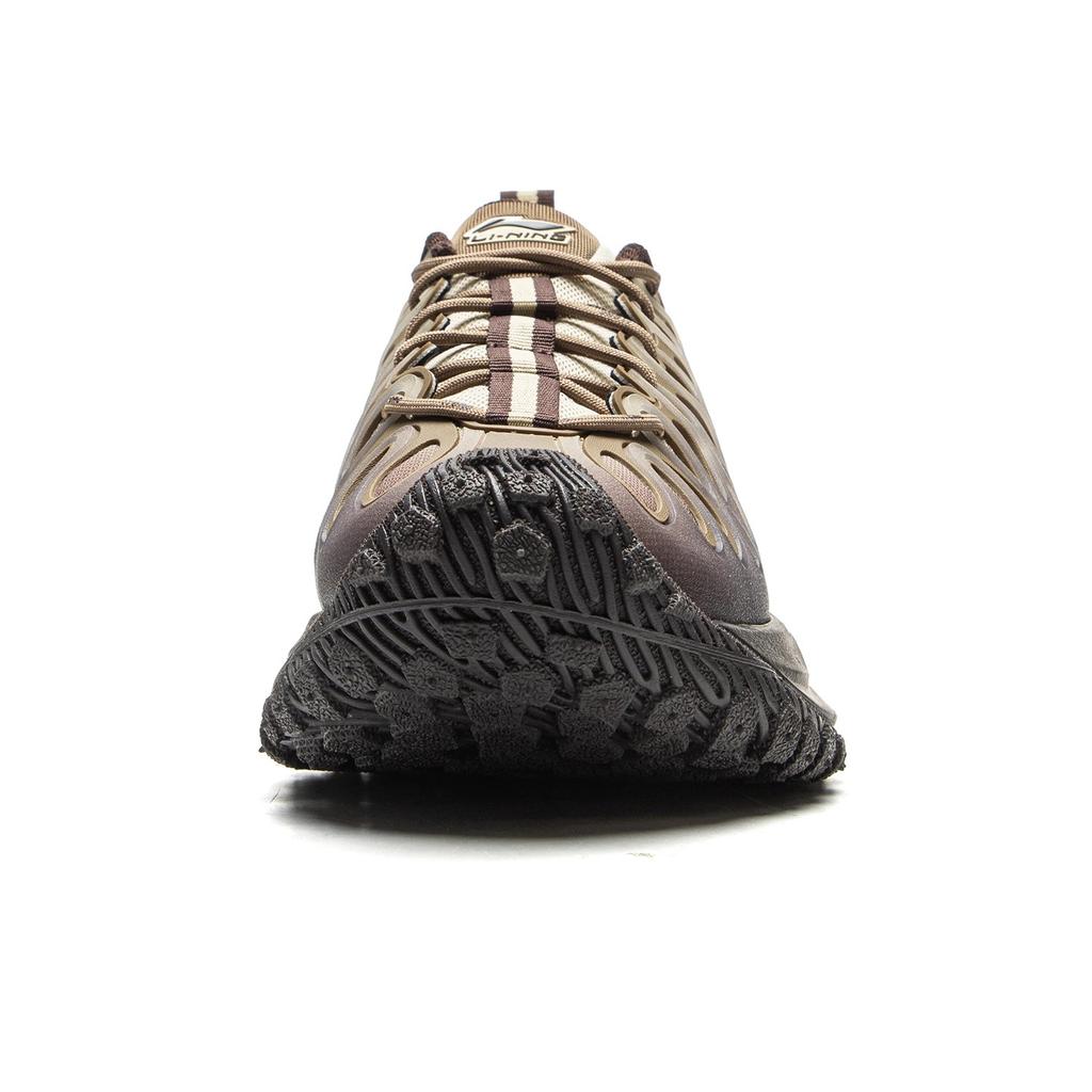 Li Ning Ranger CRC Модный тренд Амортизация Поддержка Отскок Низкие Повседневная обувь Унисекс Желтый Загар AZGV087-3