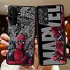 Чехол для Samsung Galaxy A52S A72 A54 A56 A55 A35 A17 A52 A73 A33 A34 A36 A53 A16 A15 A14 A23 Чехол для телефона Marvel Дэдпул