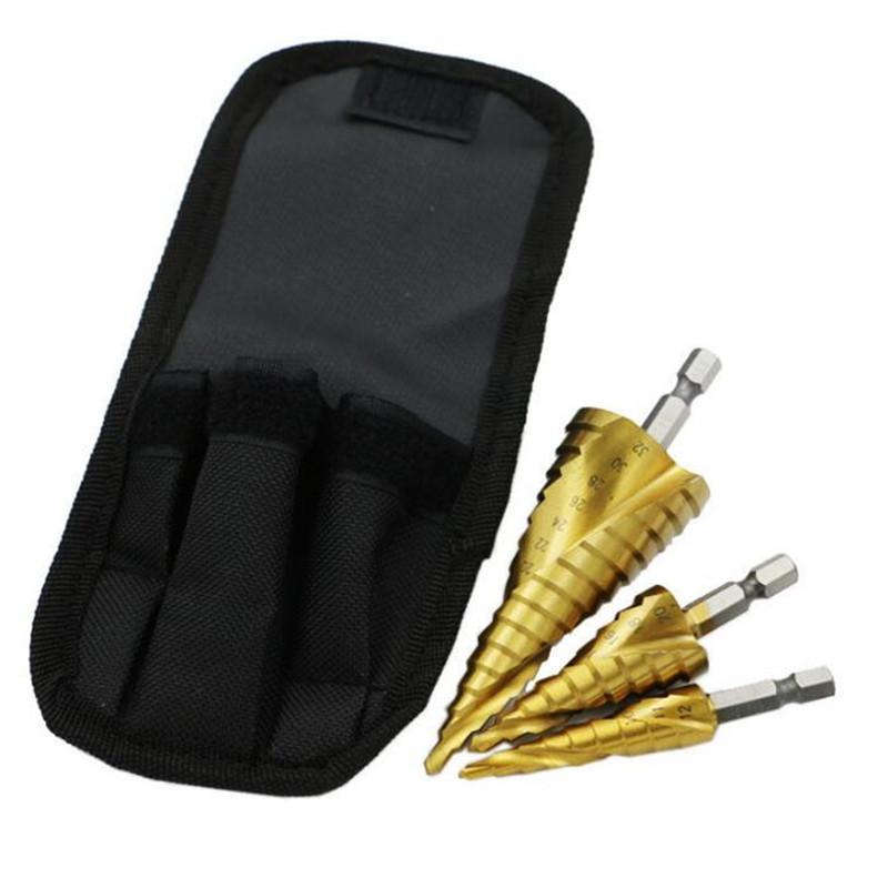 HSS Титановое ступенчатое сверло Коническое ступенчатое сверло для металла дерева Высокоскоростной набор ступенчатых сверл Электроинструменты 3-12 4-12 4-20 4-32 мм