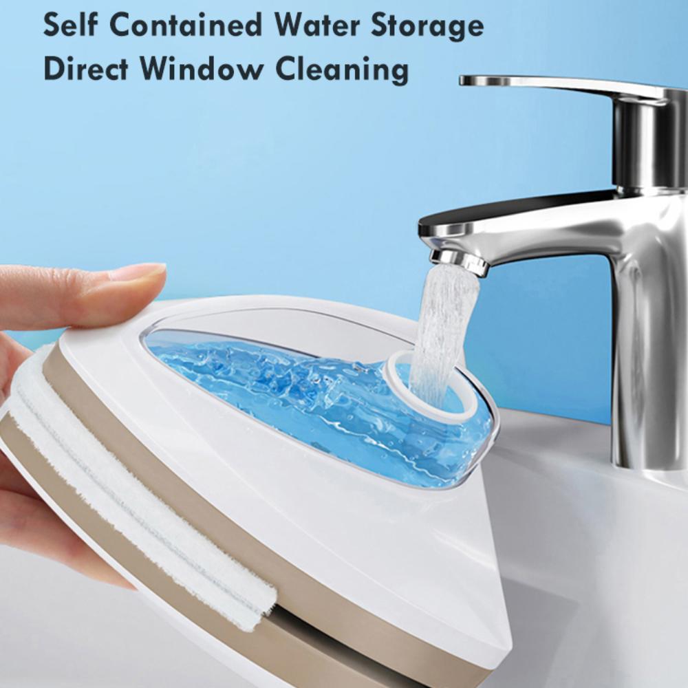 Магнитный инструмент для чистки окон, Щетка для чистки окон, Автоматическое удаление воды, Двусторонний дворник, Специальное средство для мытья окон для дома