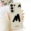 For Tecno Camon 50 Pro 4G CN5c Lucky Initial Letter Phone Case For Tecno Camon 50Pro 4G Soft Silicone Cases Bumpers