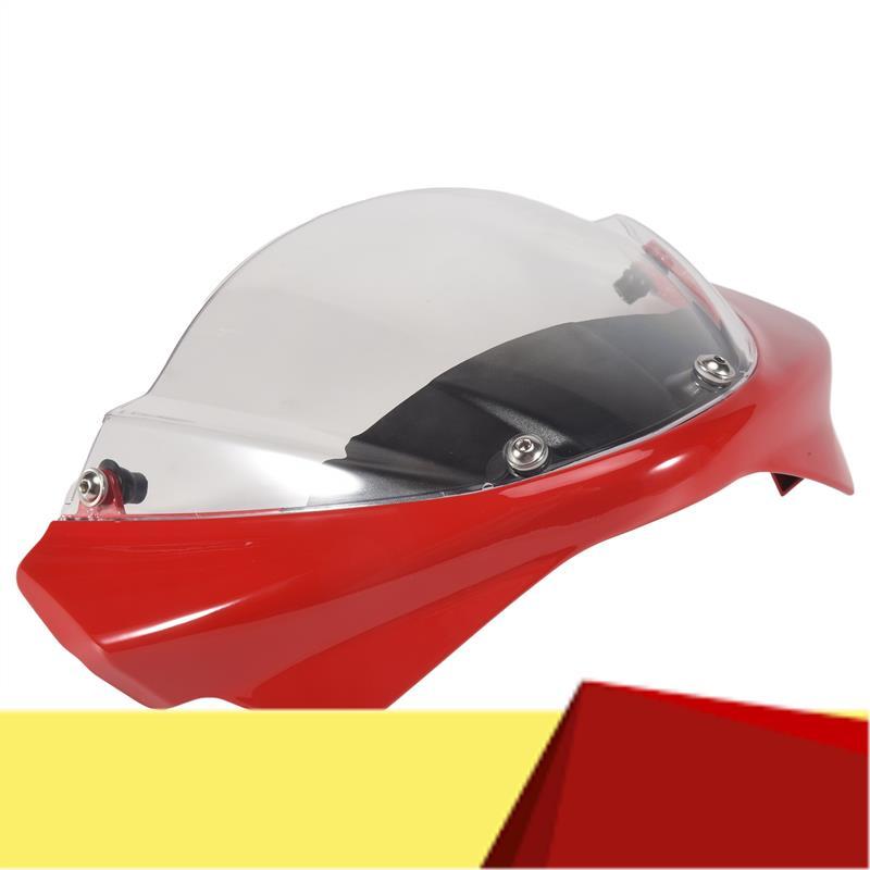 Накладка на фару мотоцикла, Кожух фары, Обтекатель фары Для Ducati Monster 696 795 796 M1100, Красный-M53K