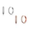 [TANDY] TANDY Silver 925 Zirconia Luxury Cubic One-Touch Earrings TDE307 (Choose 1 of 2)