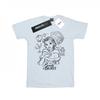 Womens/Ladies Beauty And The Beast Collage Sketch Cotton Boyfriend T-Shirt