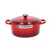 LE CREUSET SIGNATURE Signature Cocotte Ronde 22cm Cocotte Ronde Cherry Pot New Life Two-handed [Item]