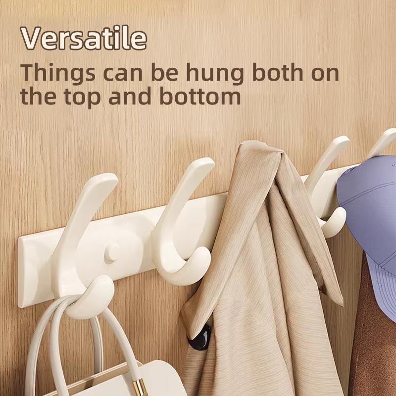 No-drill Wall-mounted Coat Hook, Strong Load-bearing Hanging Rack for Clothes, Suitable for Entryway,robe Hooks