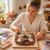 Набор для DIY-раскрашивания на Хэллоуин - Художественное изделие для домашнего декора, Подходит в качестве небольшого подарка для праздничных вечеринок