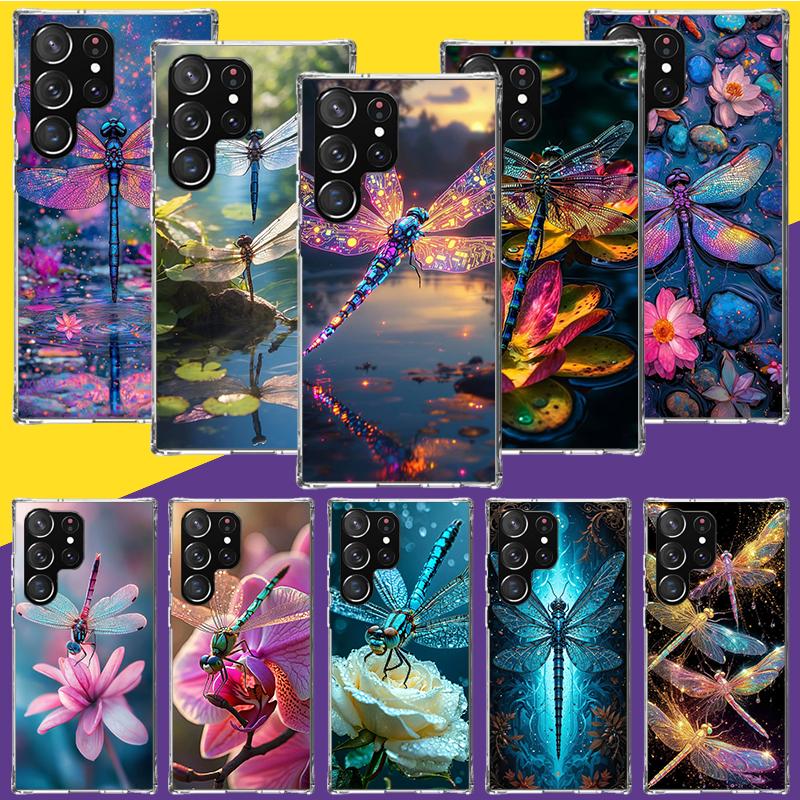 Beautiful Dragonfly Enthusiasts Phone Case For Samsung Galaxy S26 S25 Edge S24 S23 FE S22 Ultra S21 Plus S20 + Fundas Cover Coqu