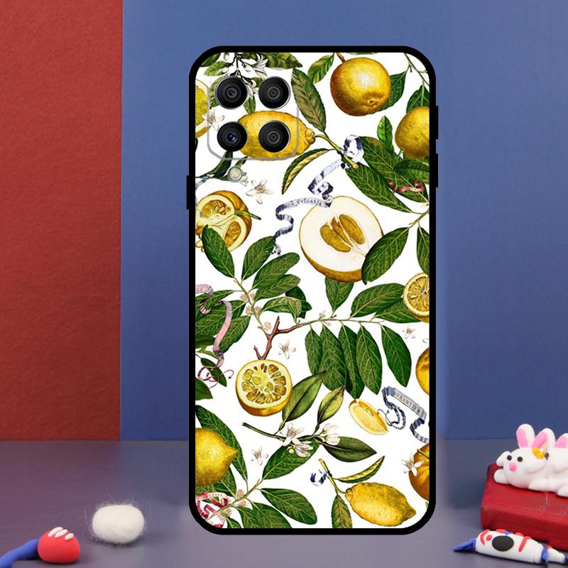 Тропический летний фрукт Лимон Для Samsung Galaxy M33 M13 M23 M53 M15 M55 M31 M51 M14 M34 M54 M20 M30s M32 M52 Чехол для телефона