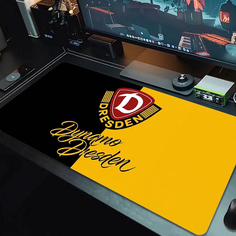 Dynamo Dresden Большой Коврик для Мыши Большой Игровой Коврик для Стола Нескользящий Ноутбук Планшет Большой Коврик для Мыши XXL Коврик Мини ПК Игровой Коврик с Заблокированным Краем