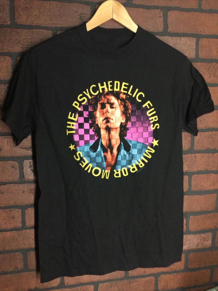 Vtg The Psychedelic Furs Band Tour Concert Cotton Black S-5XL Tee Shirt MM1057