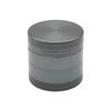 40mm 4 Layers Aluminium Herb and Spice Grinder Metal with Scraper Portable Food Mill Zinc Alloy Smooth Grinding