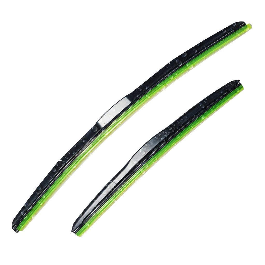 PGMARO Автомобильные аэродинамические дворники с мощным покрытием 650 мм Комплект для японских Voxy Alphard Prius 30 Mark X Lexus Трехслойные водоотталкивающие (U-клипсы &