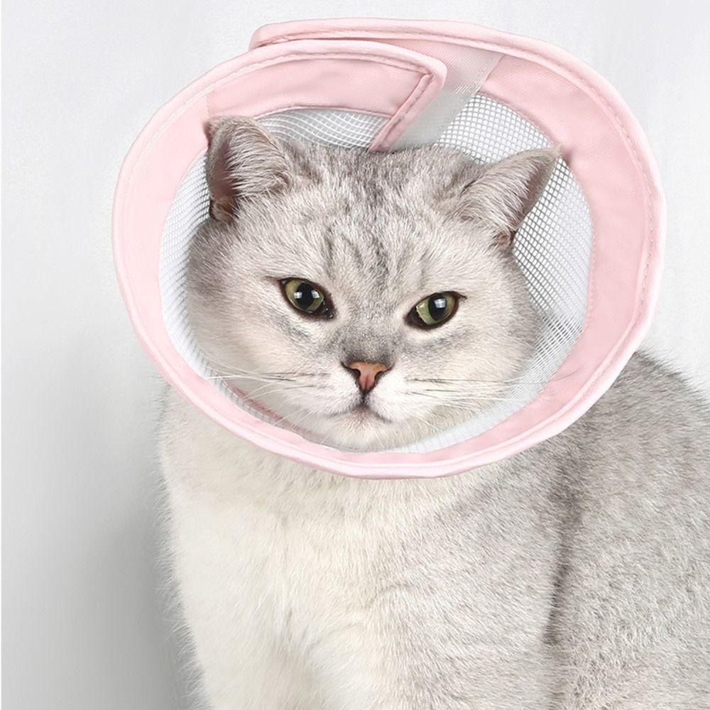 Cat Soft Collar Recovery To Stop Scratching Cat Paw Covers Pet Cone Soft After Surgery Cone Collar