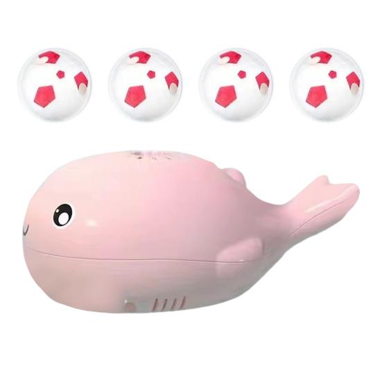 Электрический надувной мяч-кит с 2/4/6 шариками, перезаряжаемый через USB, развивающий подвесной мяч в виде морского животного, интерактивная игрушка для малышей, мальчиков и девочек, подарок