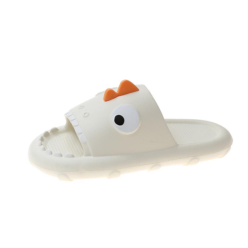 Милые женские тапочки с героями мультфильмов, летние домашние тапочки с изображением акулы, тапочки для ванной, сандалии и тапочки для мальчиков и девочек