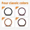 vcxja9 Suitable for Nissan Ultra-Thin Breathable Leather Steering Wheel Cover Suitable for Qashqai J10 J11 March Terrano2 Pathfinder R51 Note E12 