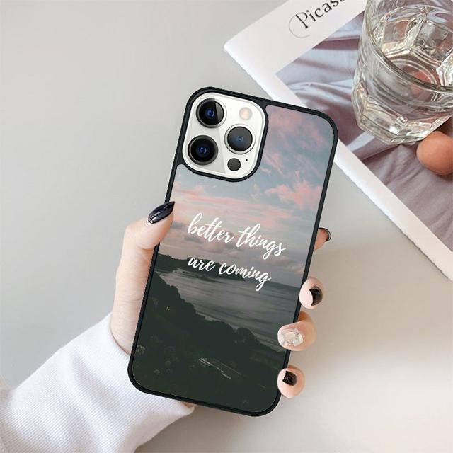 Путешествия горы море пляж цитаты Чехол для iPhone 17 Air 15 16 14 13 12 Pro Max 11 Pro Max Plus Чехол для телефона Coque