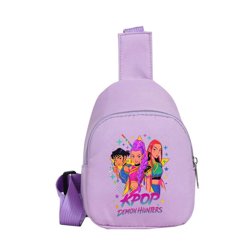 Animation Cartoon Printing Korean Version Trend Lightweight Backpack Women'S Large-Capacity Primary And Secondary School Student Schoolbag
