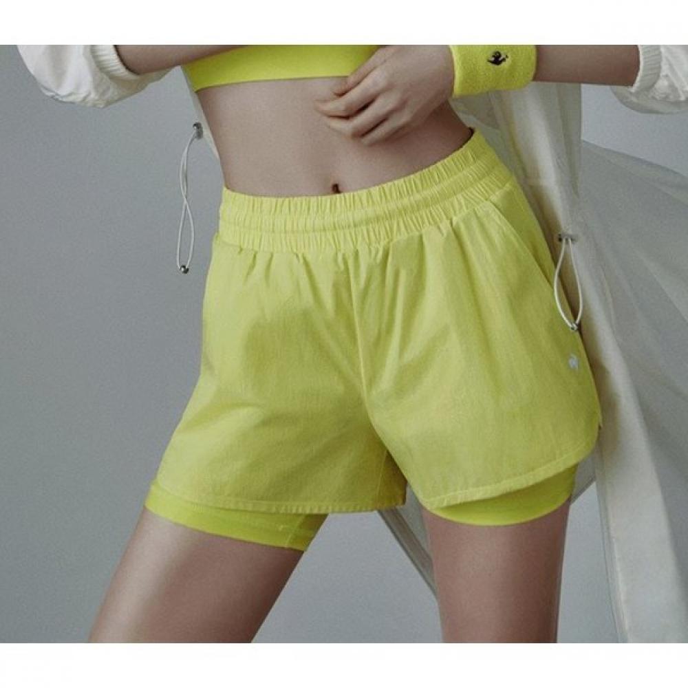 Le Coq Sportif Women 2in1 Regular Fit Shorts Lim Qq222epf41