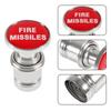 Car Cigarette Lighter EJECT NITROUS FIRE MISSIL Button Replacement   Heater 12V Push  Fits Most Automotive