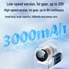 2026 USB Rechargeable Mini Clip-on Desktop Fan with Stand