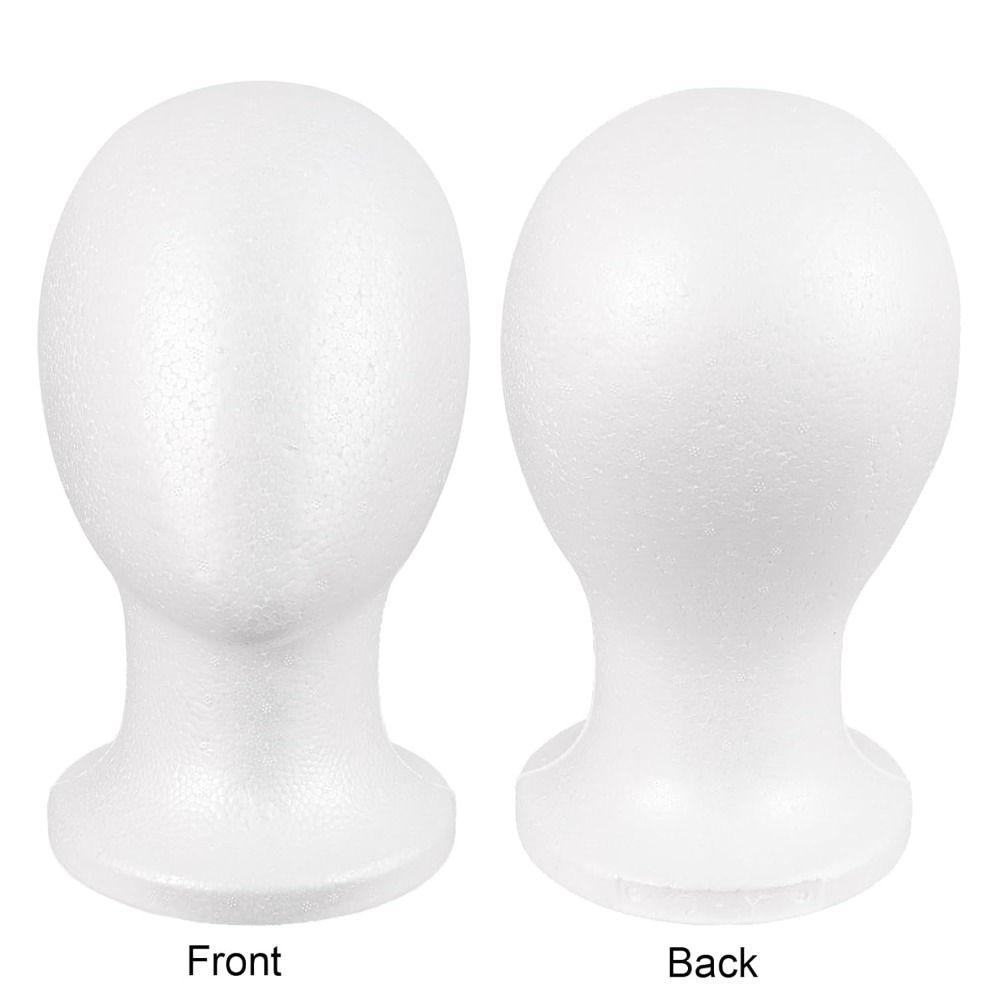 Lightweight Foam Mannequin Head Stable Manikin Head New Foam Head Model
